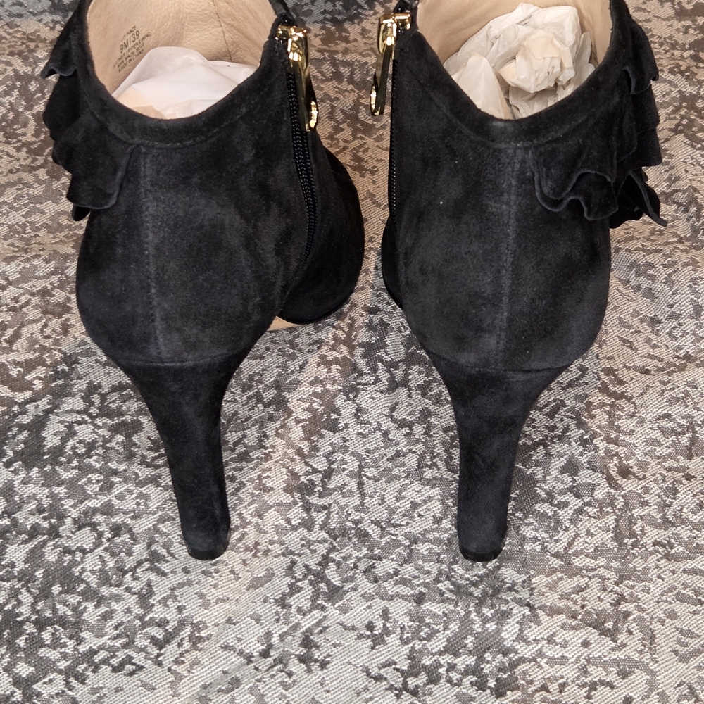 Louise et Cie Black Suede Heeled Boots